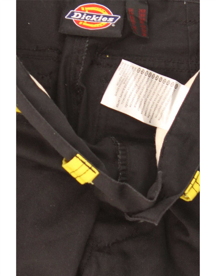Dickies muške ravne kargo hlače W26 L31 crni poliester u boji