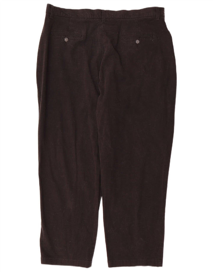 Lee ženske kratke ležerne hlače US 18 2XL W38 L28 crni pamuk