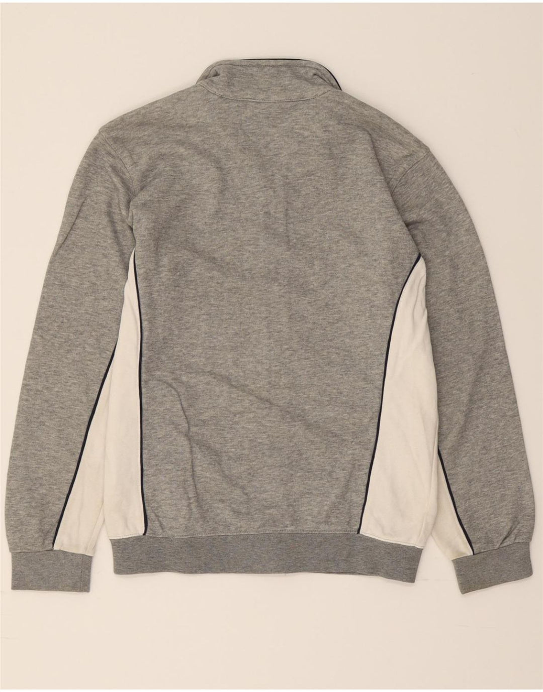 CHAMPION Boys Tracksuit Top Jacket 11-12 Years Large Grey Colourblock Vintage Champion and Second-Hand Champion from Messina Hembry 