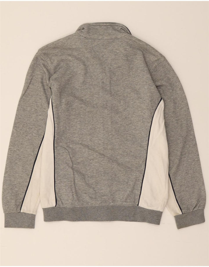 CHAMPION Boys Tracksuit Top Jacket 11-12 Years Large Grey Colourblock Vintage Champion and Second-Hand Champion from Messina Hembry 