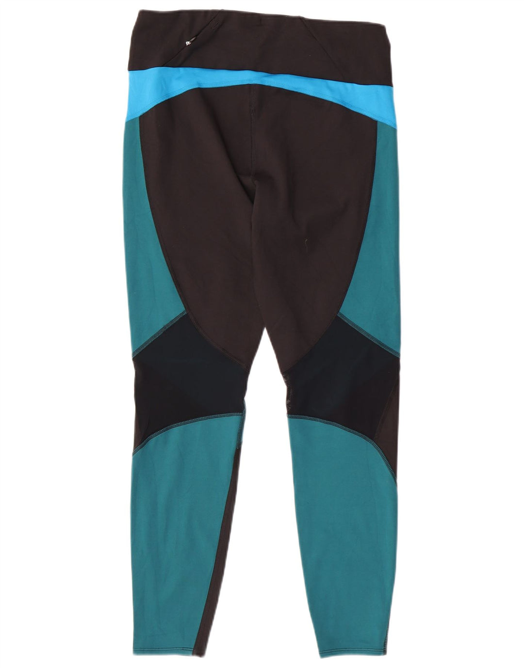 Marks & Spencer ženske tajice UK 14 Srednje crni poliester u boji