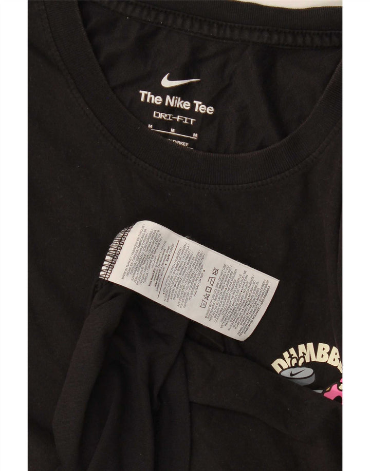 Nike Muška majica s bučicama Donuts Graphic T-Shirt Srednji crni pamuk