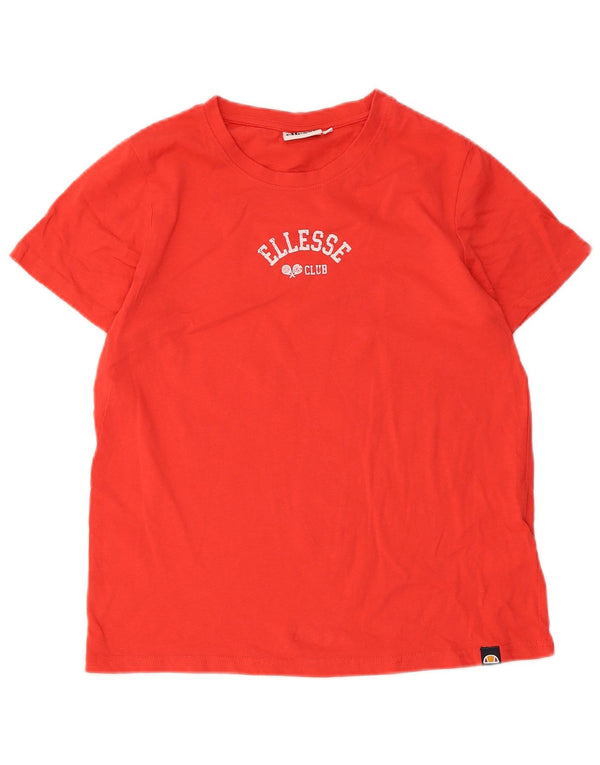 Ellesse Ženska majica kratkih rukava s grafičkim motivima UK 10 Small Red Cotton