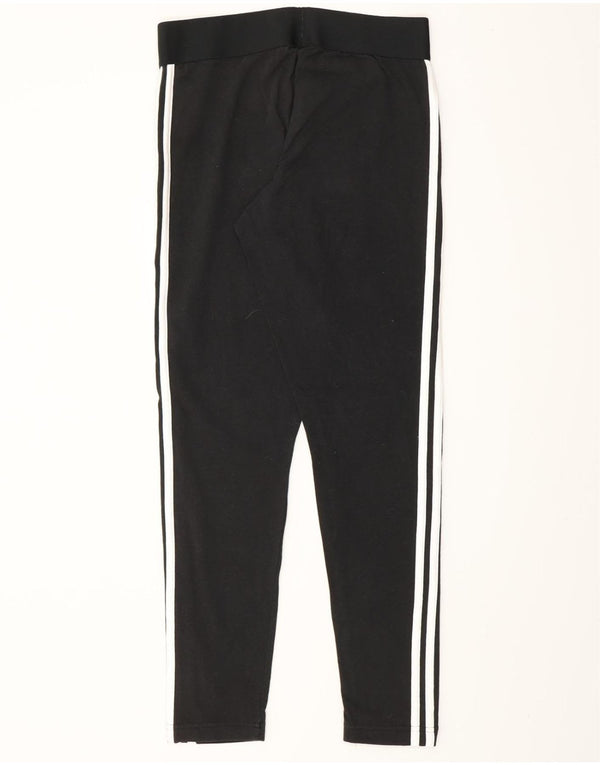 Ženske tajice ADIDAS UK 12/14 Srednje crni pamuk