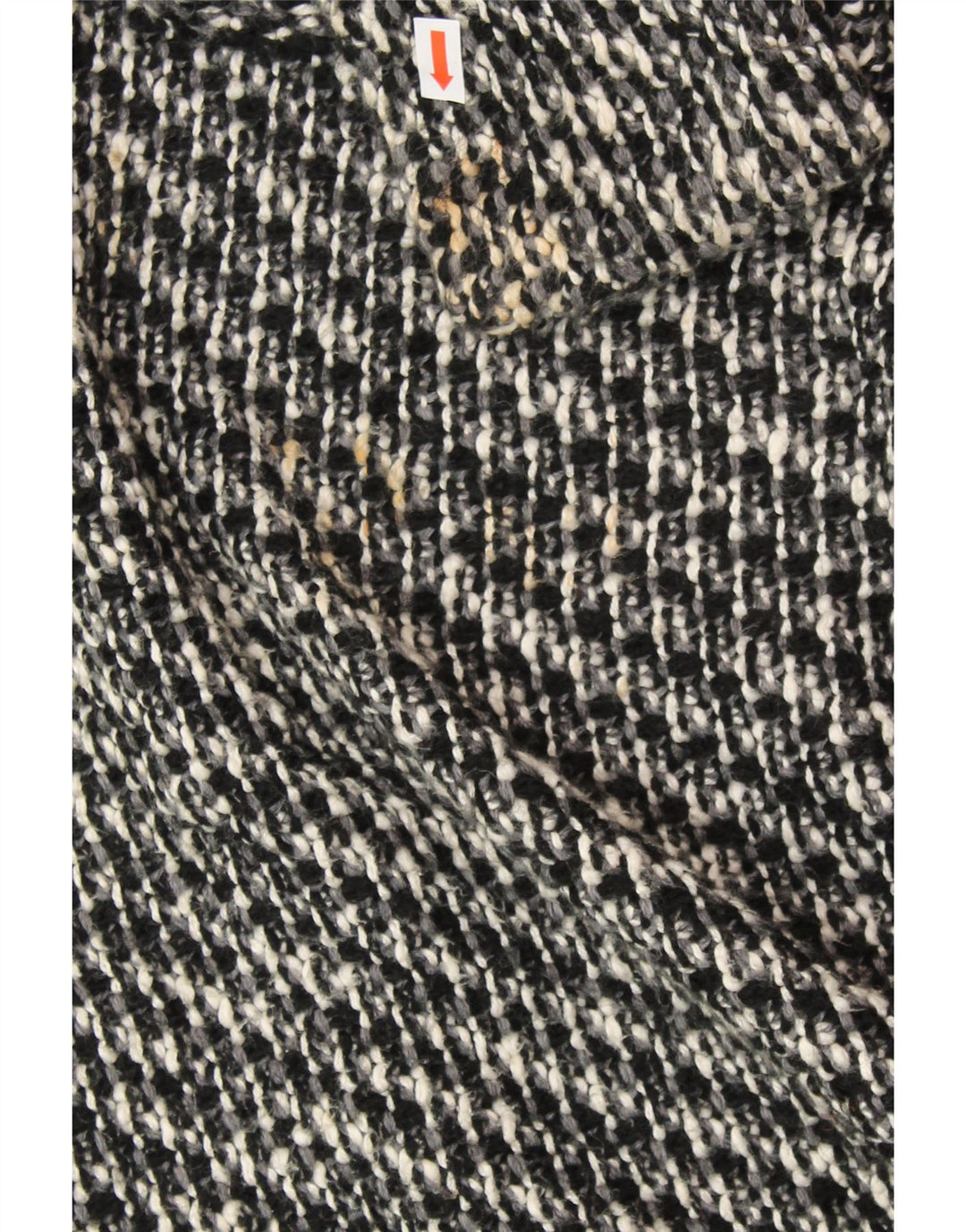 ZARA ženski prekomjerni otvoreni kardigan pulover UK 14 srednje crne mrlje