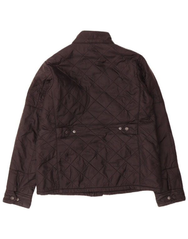 Barbour prošivena jakna za dječake 12-13 godina XL crni poliamid