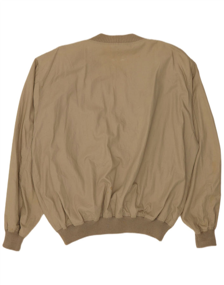 Vintage muška bomber jakna UK 42 XL bež