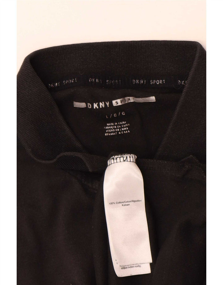 Dkny muška polo majica velika crna pamučna