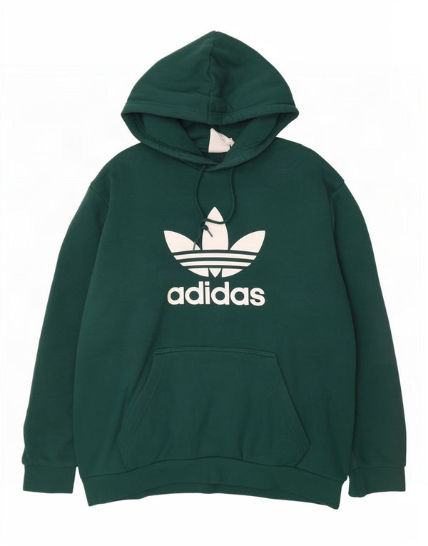 Adidas muška majica s kapuljačom XL, zeleni pamuk