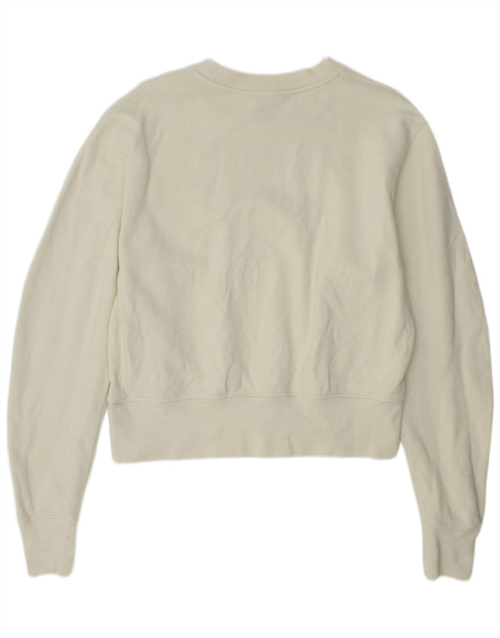 Cos ženska majica s prekomjernom majicom UK 10 Small Off White Cotton