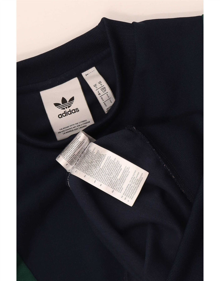 Adidas muški džemper s grafičkim motivima, mali poliester tamnoplave boje
