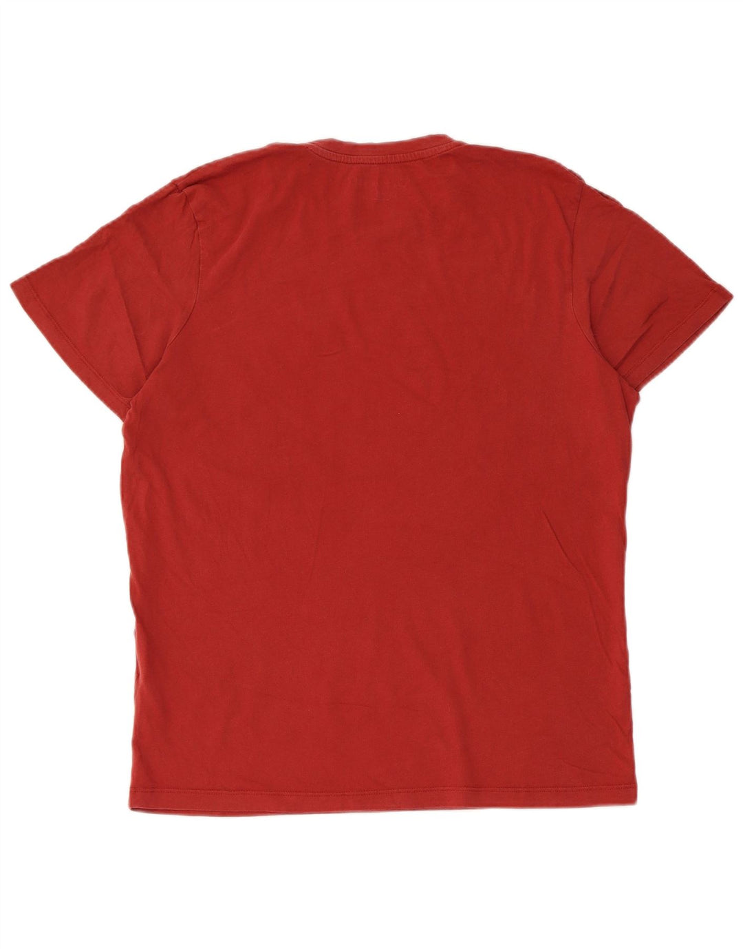 JACK & JONES Muška majica kratkih rukava standardnog kroja, srednji crveni pamuk