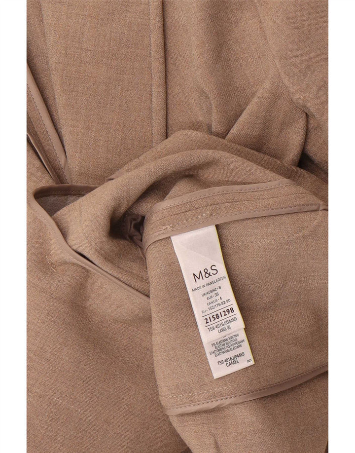 Marks & Spencer ženski sako s dvostrukim kopčanjem UK 8 Small Beige
