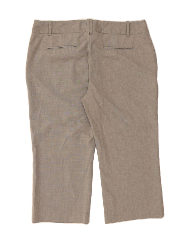 MOSSIMO Womens Straight Capri Trousers US 12 Large W34 L21 Beige Polyester Vintage Mossimo and Second-Hand Mossimo from Messina Hembry 