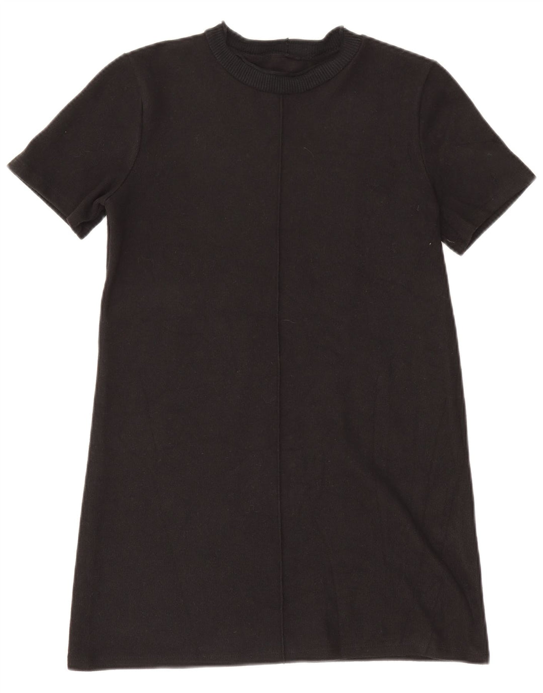 Zara ženska džemper haljina UK 14 Srednji crni poliester