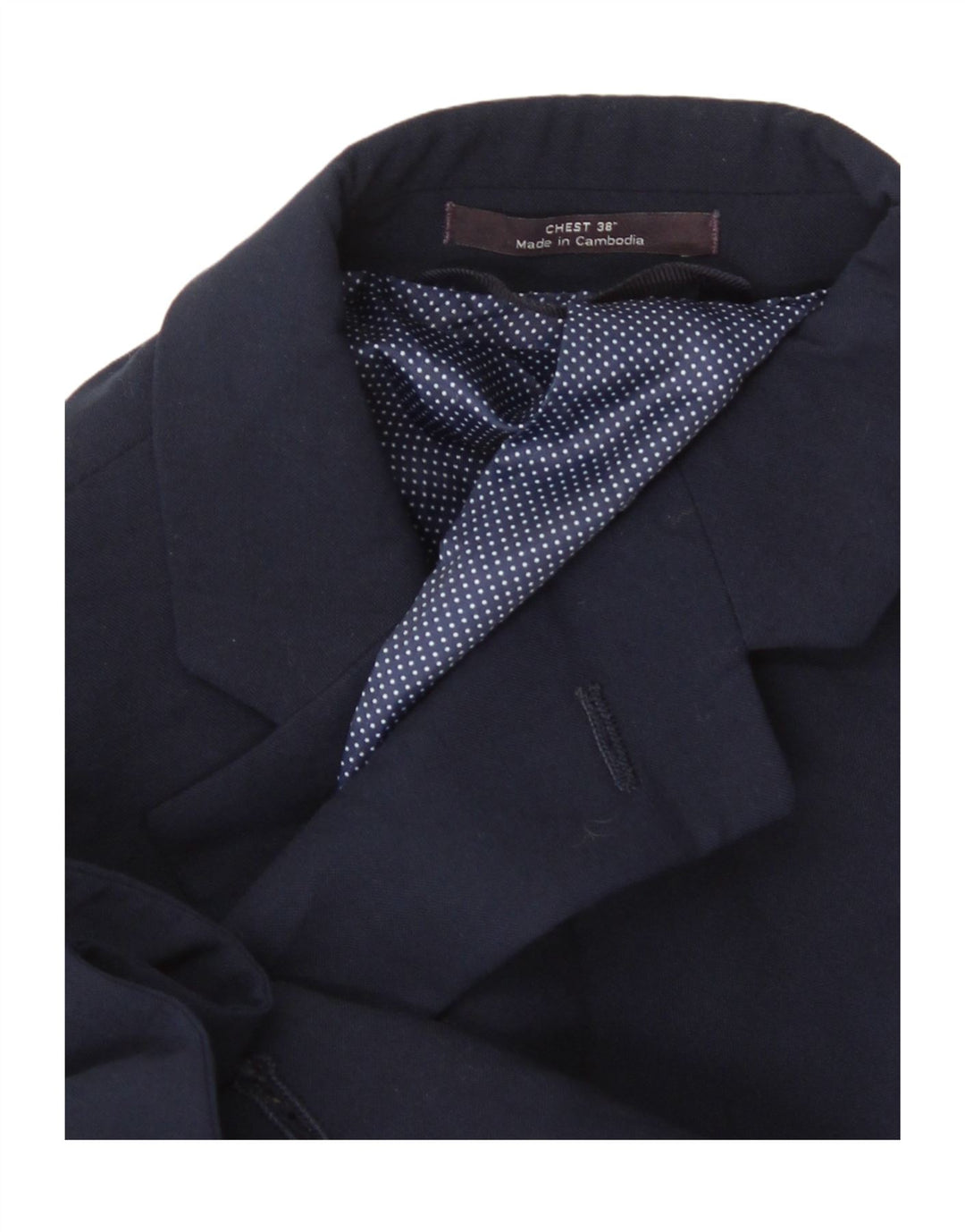 Marks & Spencer muška uska jakna sa 2 gumba UK 38 srednje tamnoplava