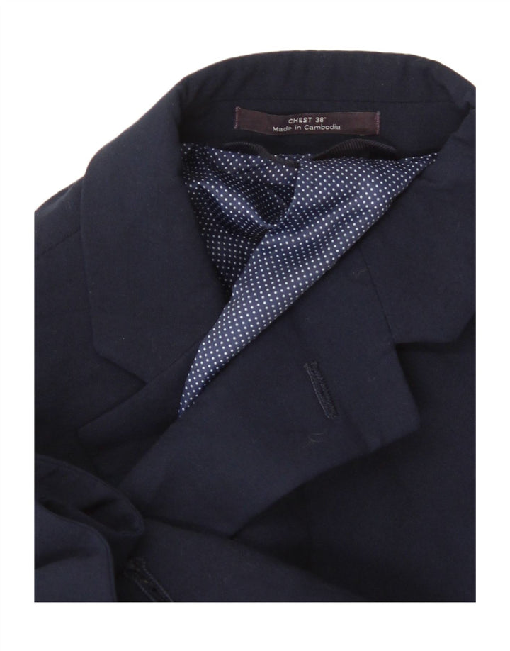 Marks & Spencer muška uska jakna sa 2 gumba UK 38 srednje tamnoplava