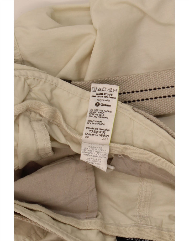 MARKS & SPENCER Muške kargo bermude W38 XL bež pamuk
