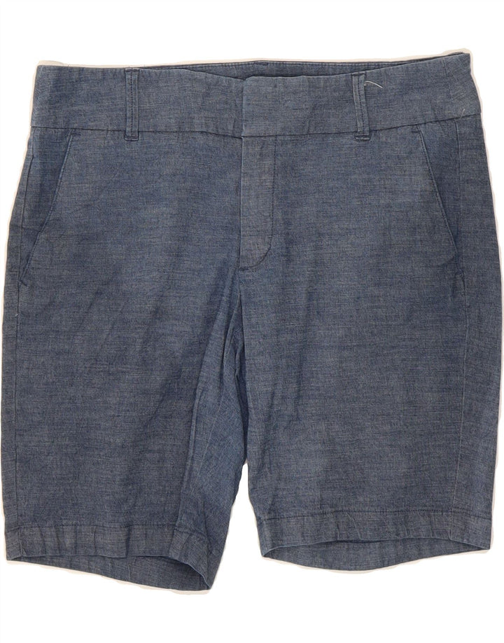 J. CREW Womens Chino Shorts US 8 Medium W30  Blue Cotton Vintage J. Crew and Second-Hand J. Crew from Messina Hembry 