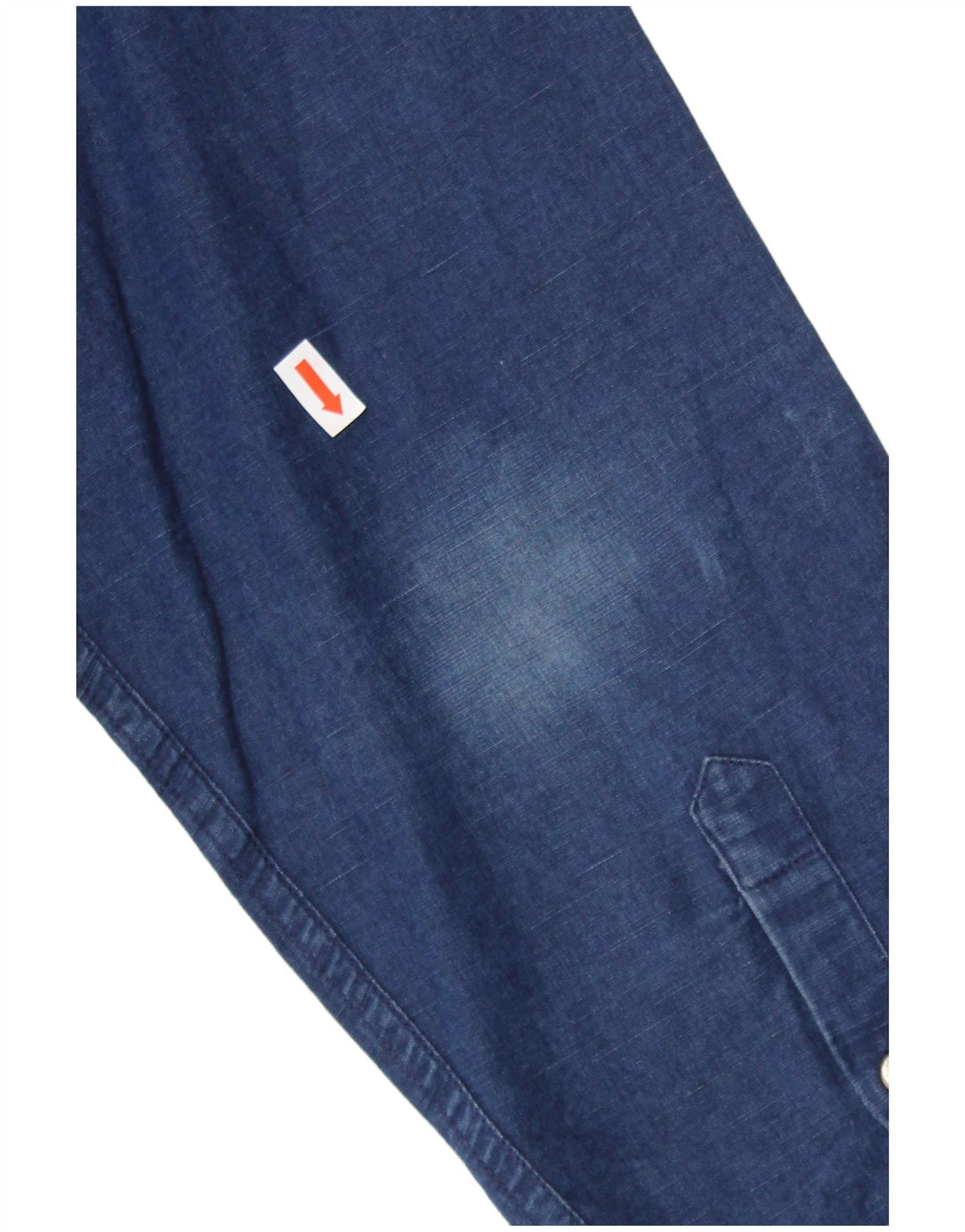 SUPERDRY muška traper košulja standardnog kroja 3XL tamnoplavi pamuk