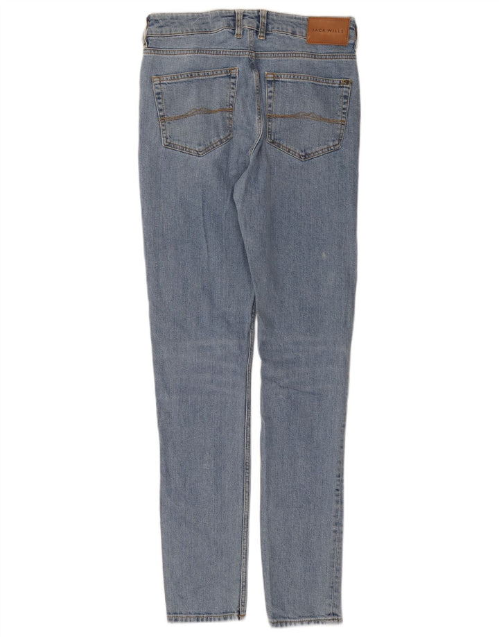 Jack Wills Muške uske traperice W30 L32 Plavi pamuk