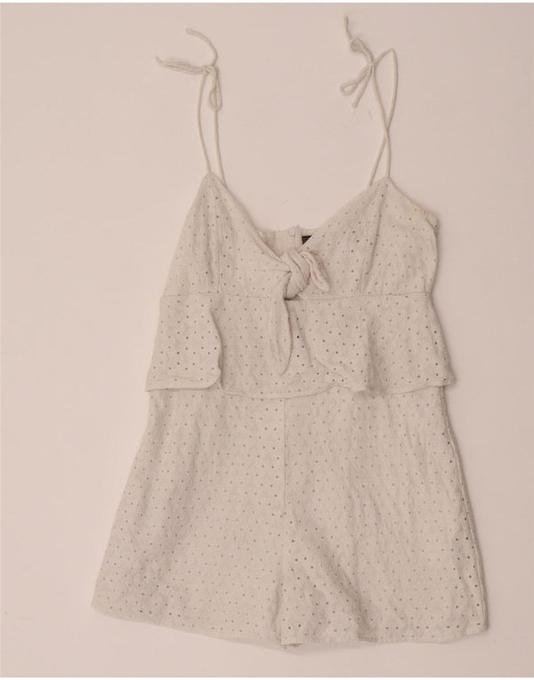 Zara ženski kombinezon UK 10 Small White