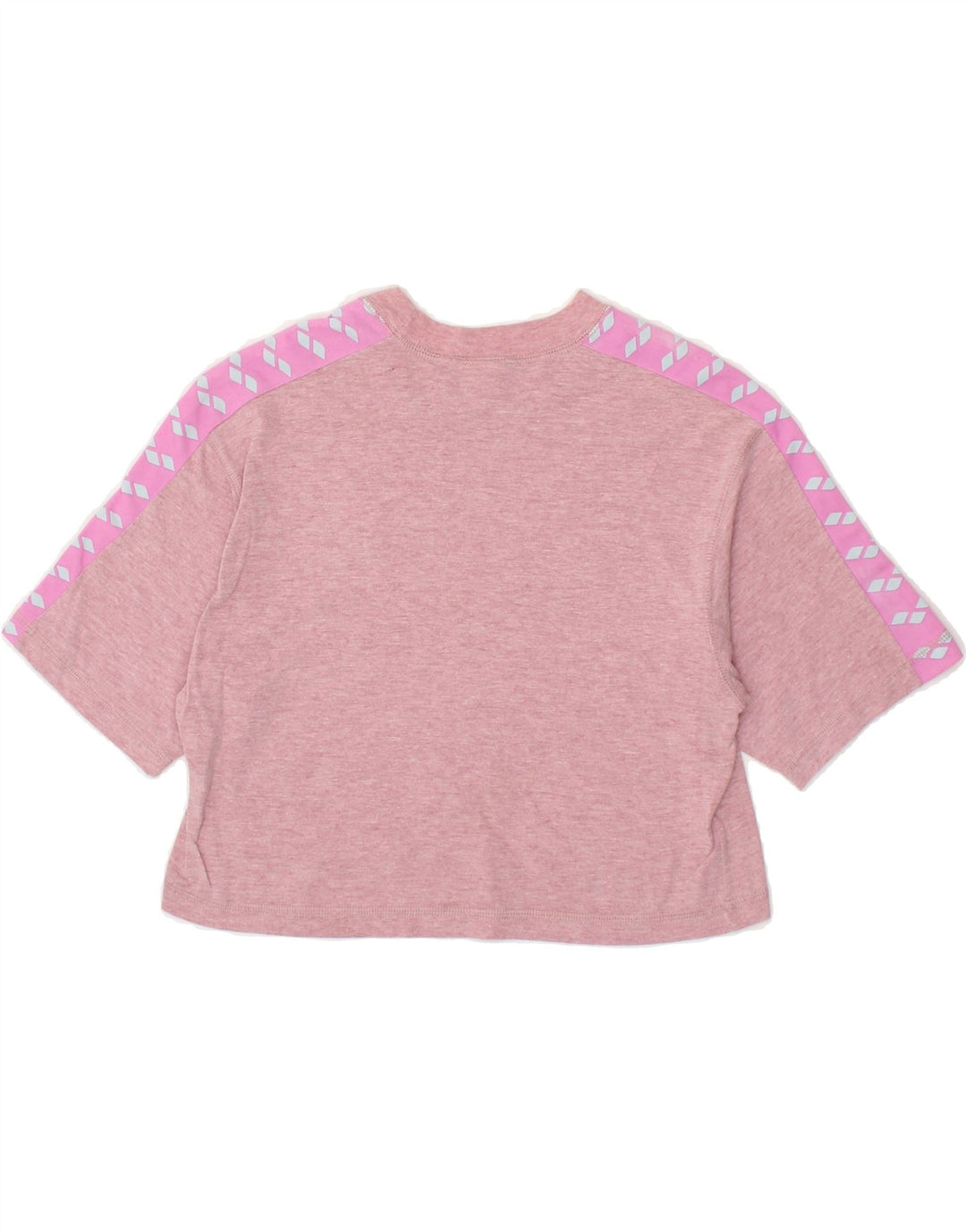 ARENA Womens Crop T-Shirt Top UK 10 Small Pink Polyester Vintage Arena and Second-Hand Arena from Messina Hembry 
