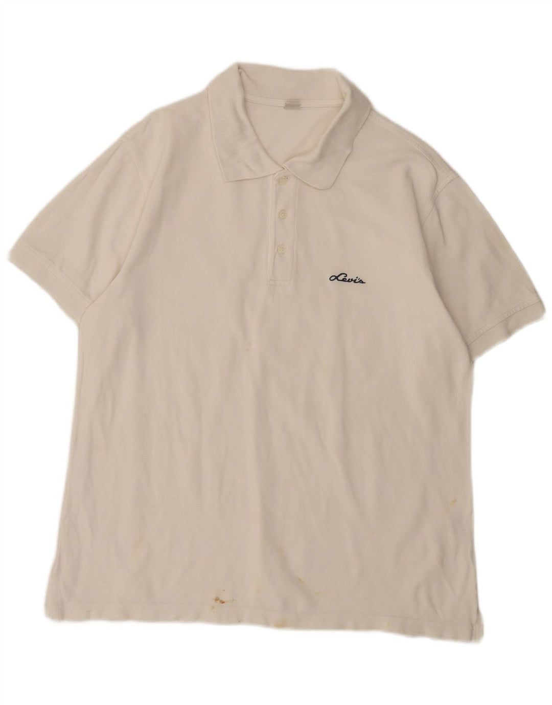 Levi's muška polo majica velika bijela pamučna