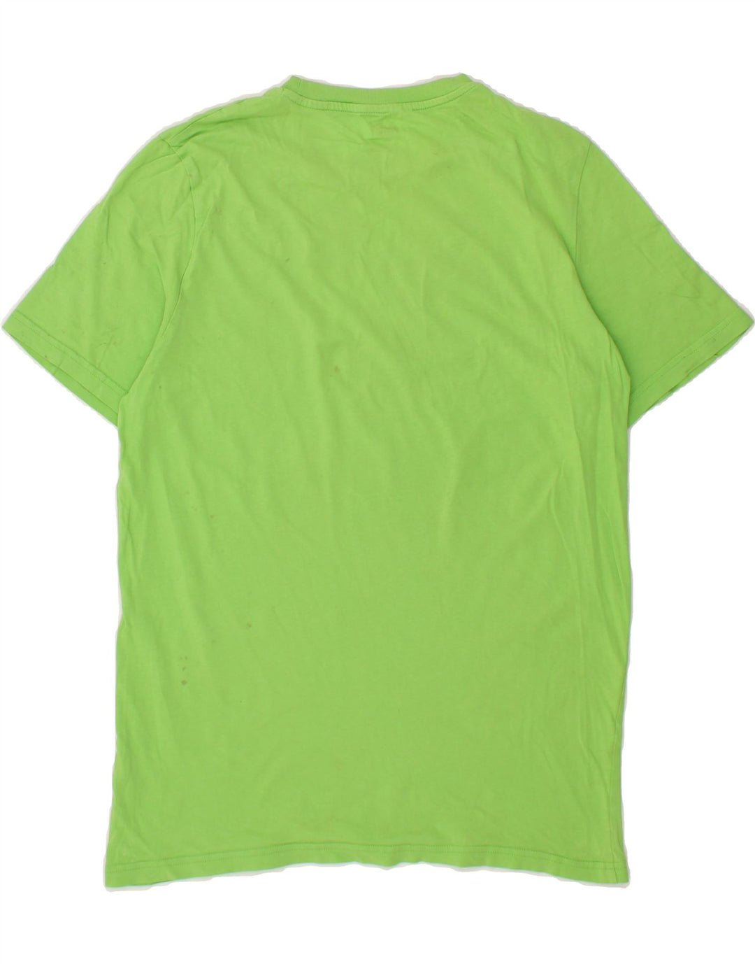 PUMA Mens Graphic T-Shirt Top Medium Green Cotton Vintage Puma and Second-Hand Puma from Messina Hembry 