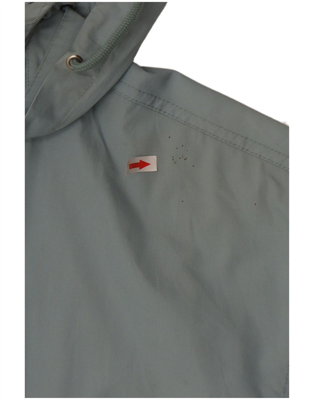 Vintage ženska pomoćna jakna s kapuljačom UK 18 XL plava