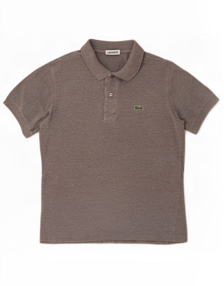 Lacoste muška polo majica veličine 3, srednje sivi pamuk