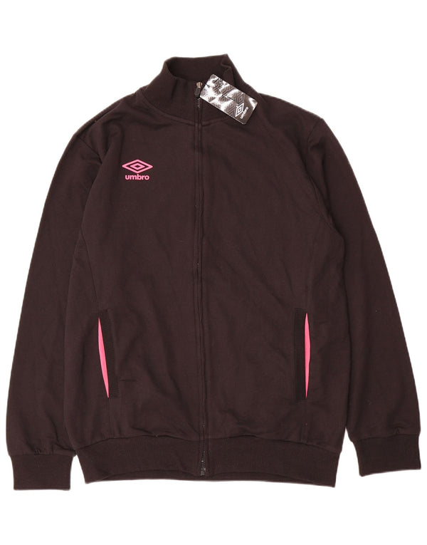 Umbro muška gornja jakna od trenirke IT 52 Large Black Cotton