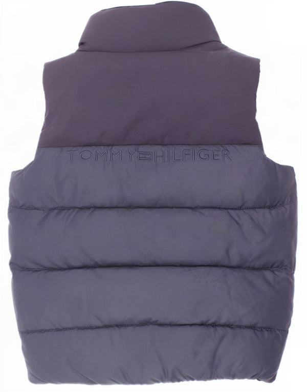 Tommy Hilfiger Podstavljena jakna za dječake 5-6 godina tamnoplava poliester
