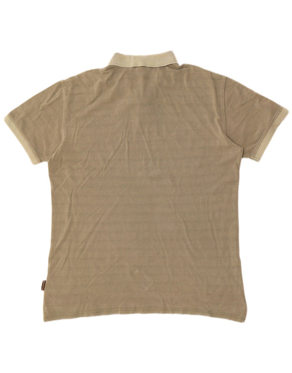 Napapijri muška polo majica 3XL kaki pamuk na pruge