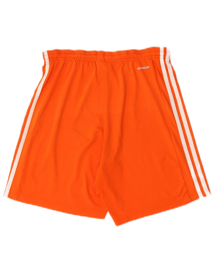 Adidas muške sportske kratke hlače Aeroready male narančaste poliesterske boje