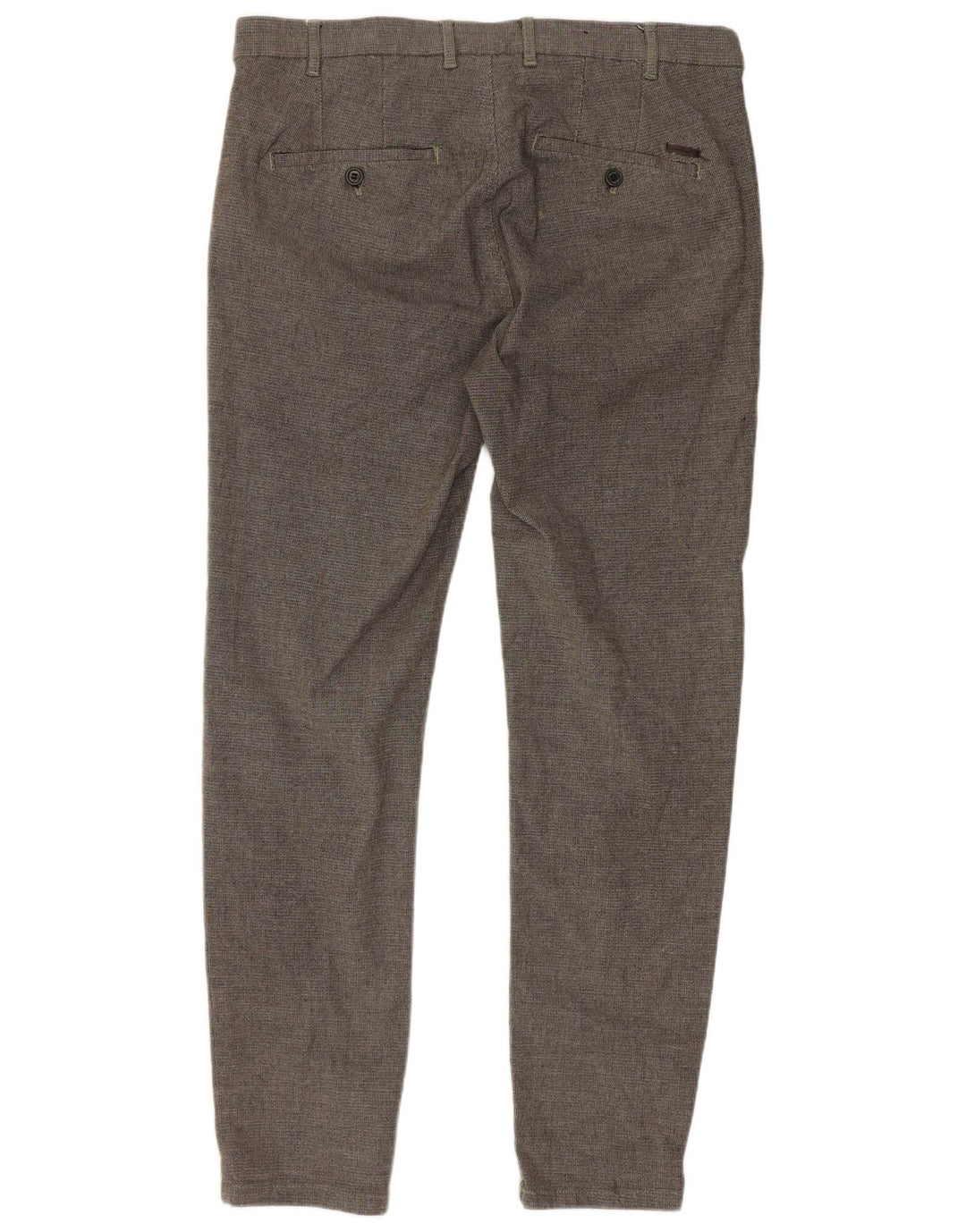 Zara ženske uske chino hlače EU 42 velike W32 L28 sivi poliester