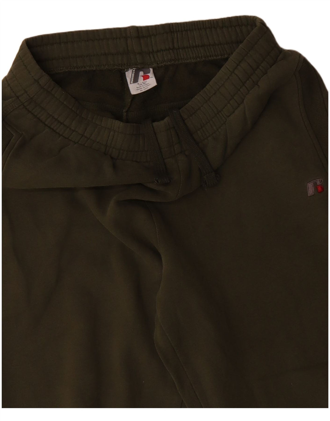 RUSSELL ATHLETIC Male zelene pamučne muške trenirke