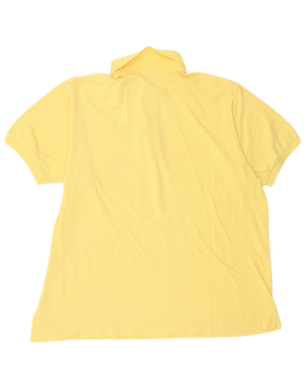 Lacoste muška polo majica veličina 7 2XL žuti pamuk