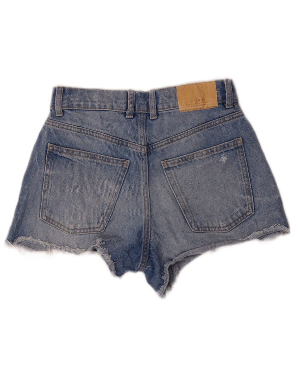 Kratke traper hlače Zara Girls 13-14 godina W24, plavi pamuk