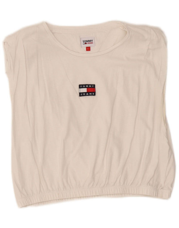 Tommy Hilfiger ženski kratki prsluk UK 14 velika bijela