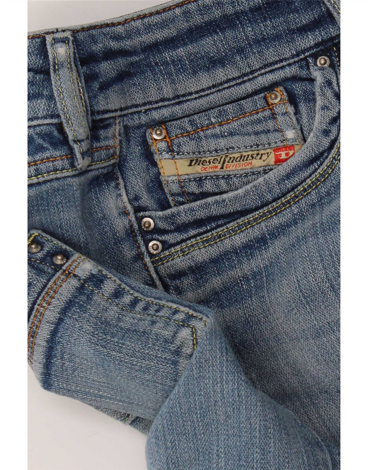 Diesel Ženske Bootcut traperice W28 L28 Plavi pamuk