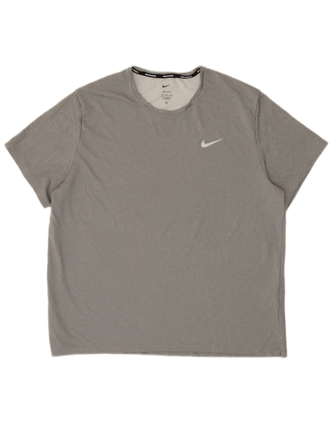 NIKE muška Dri Fit majica kratkih rukava XL sivi poliester