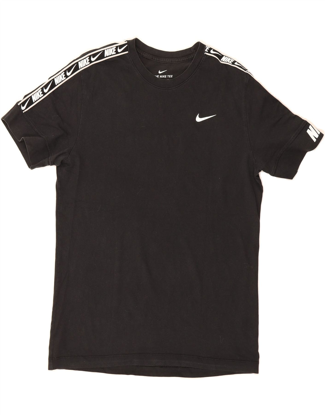 NIKE Mens Standard Fit Graphic T-Shirt Top Medium Black Vintage Nike and Second-Hand Nike from Messina Hembry 