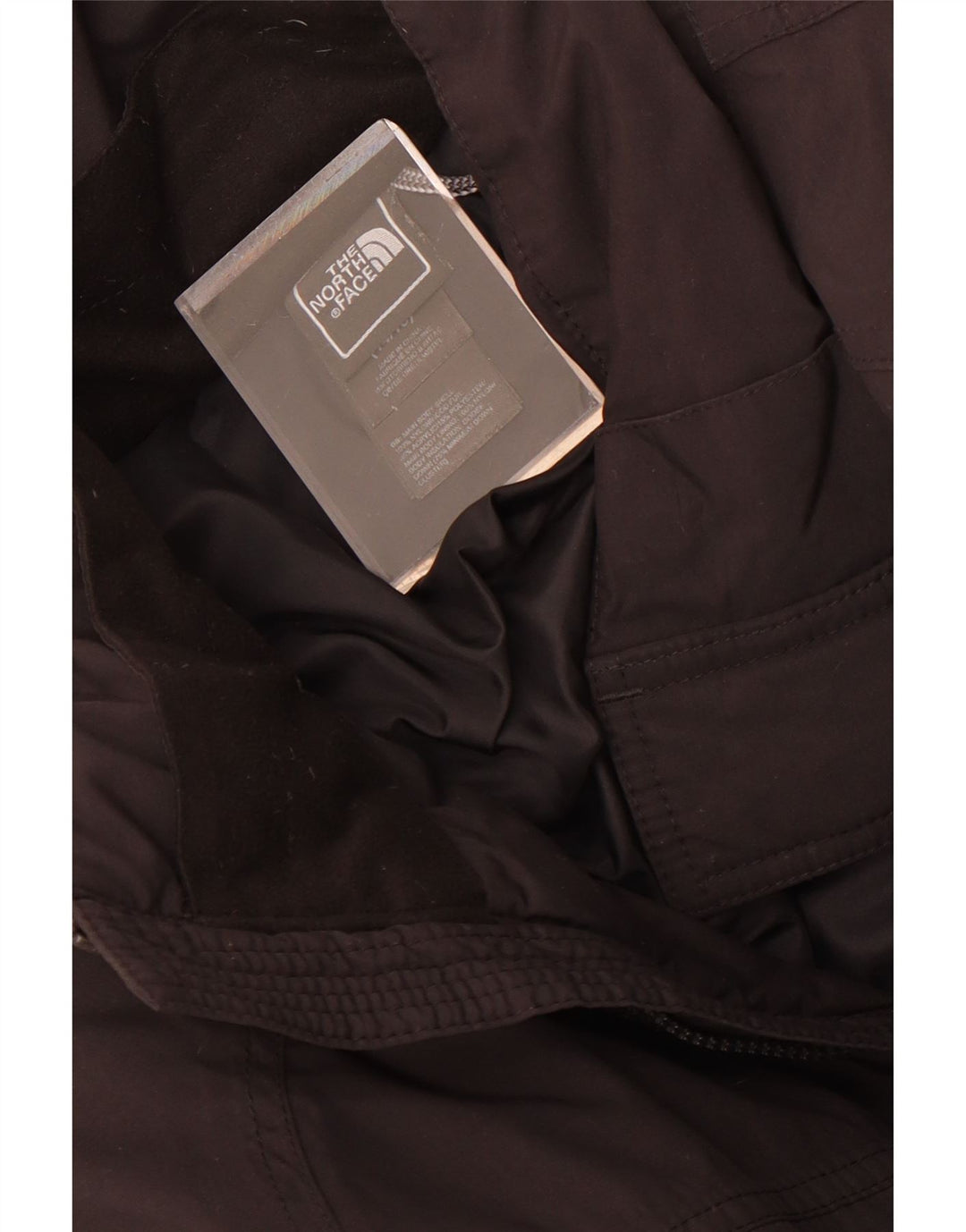 The North Face Boys podstavljena jakna 14-15 godina veliki crni najlon