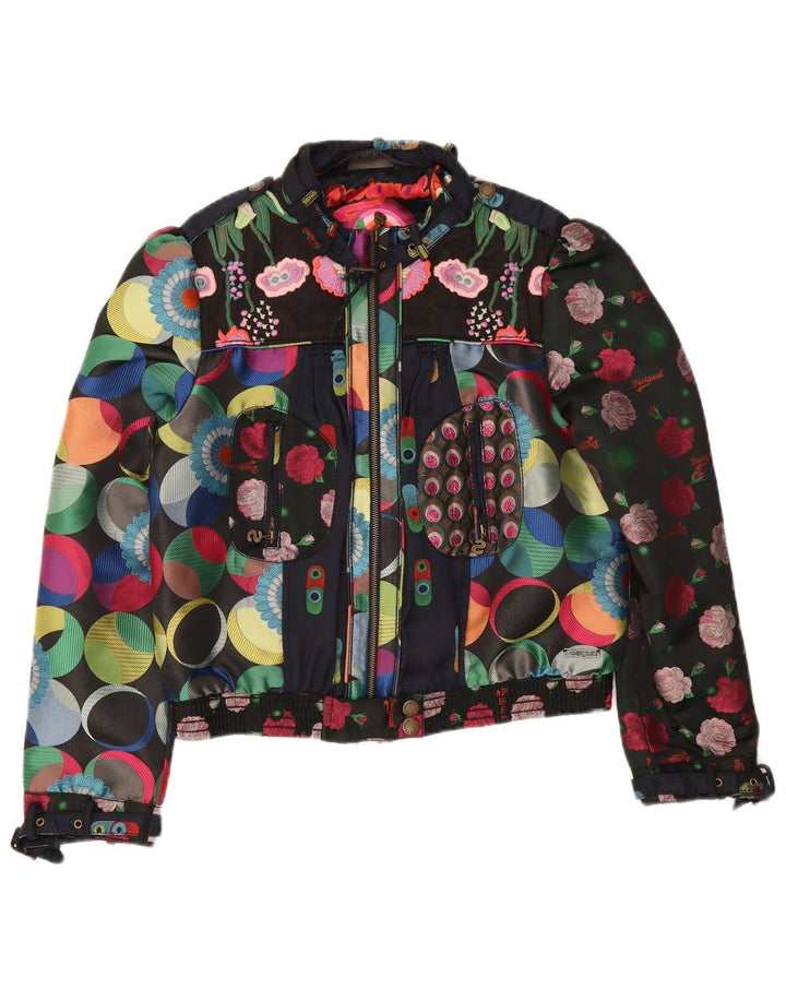 Desigual ženska bomber jakna s apstraktnim uzorkom EU 46 XL Višebojna