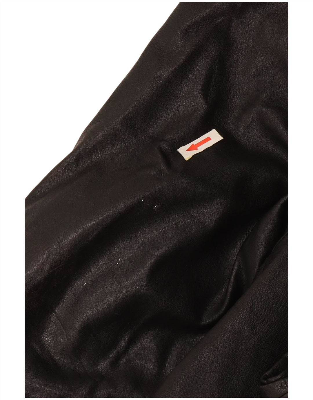 Vintage muška kožna jakna s dvostrukim kopčanjem UK 42 XL crna