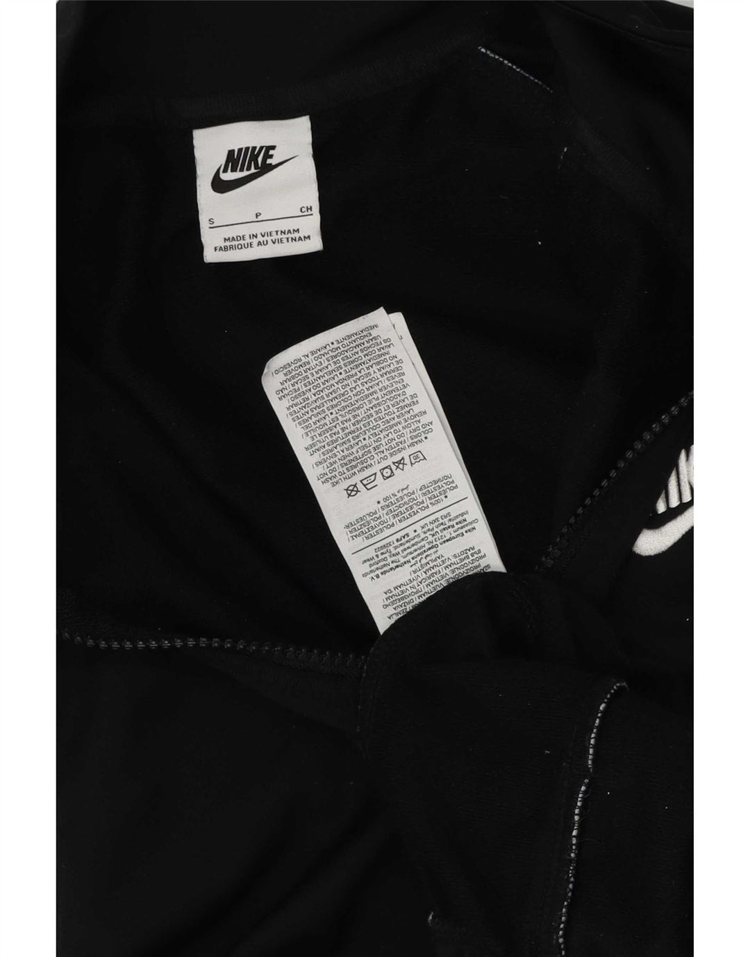 Nike muška gornja jakna trenirke Mala crna poliester
