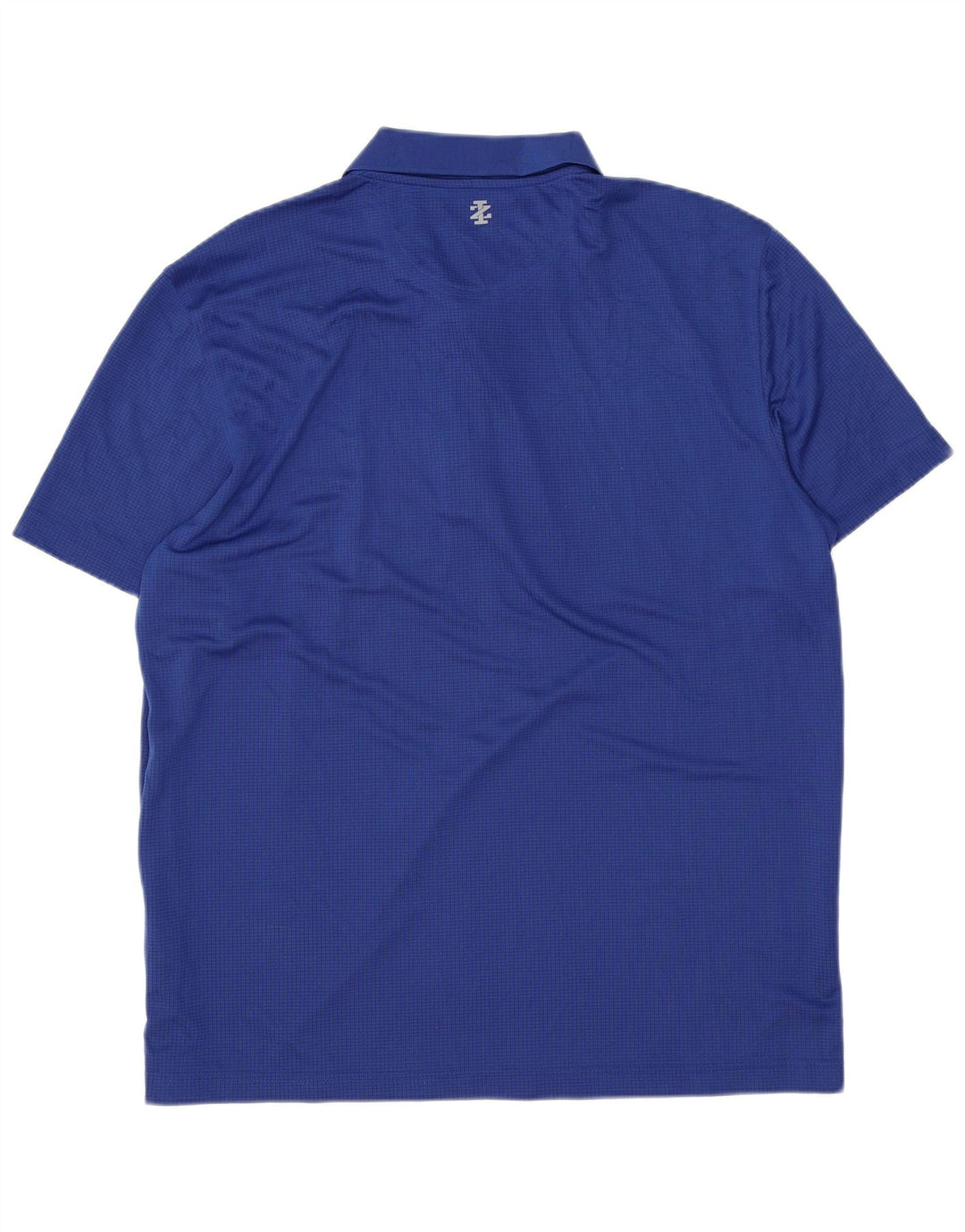 Izod muška polo majica XL plavi gingham poliester