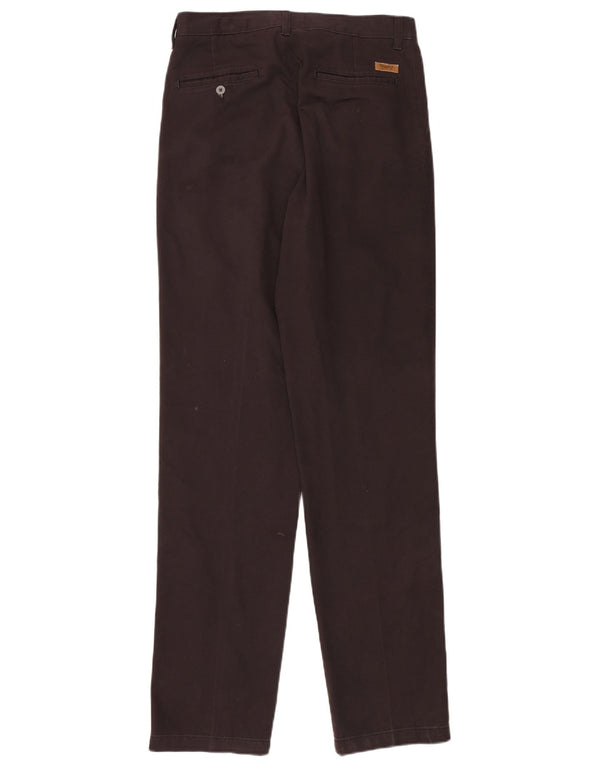 WRANGLER Muške chino hlače s klinovima W32 L36 Smeđi pamuk