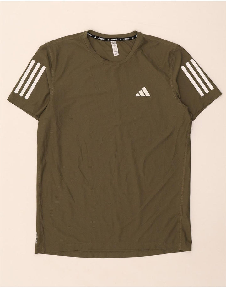 Adidas muška majica kratkih rukava mala kaki poliester